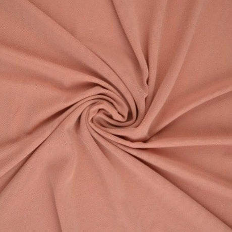Vintage lyserød lycra mesh – elastisk netstof, semi transparent, metervare til erhverv (billede 1 af 4)