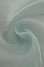 Lyseblå organza – transparent & skinnende, metervare til erhverv (billede 1 af 7)