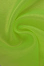 Limegrøn organza – transparent & skinnende, metervare til erhverv (billede 1 af 7)