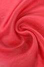Vinrød organza – transparent & skinnende, metervare til erhverv (billede 1 af 7)