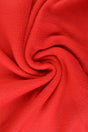 Rød polar fleece – anti-pilling, varm & let, metervare til erhverv (billede 1 af 7)