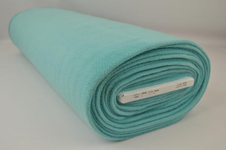 Turkis polar fleece – anti-pilling, varm & let, metervare til erhverv (billede 2 af 7)