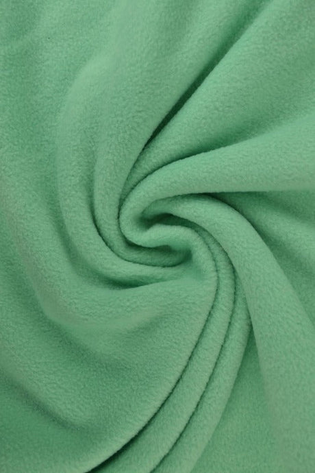 Mintgrøn polar fleece – anti-pilling, varm & let, metervare til erhverv (billede 1 af 7)