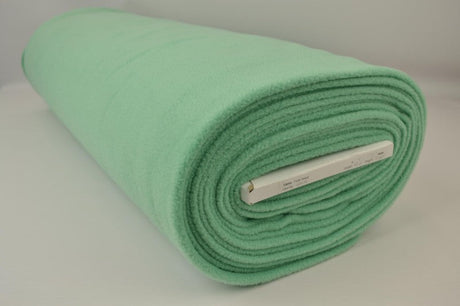Mintgrøn polar fleece – anti-pilling, varm & let, metervare til erhverv (billede 2 af 7)