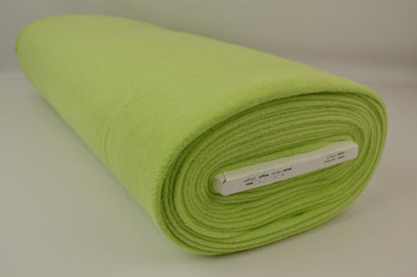 Limegrøn polar fleece – anti-pilling, varm & let, metervare til erhverv (billede 2 af 7)