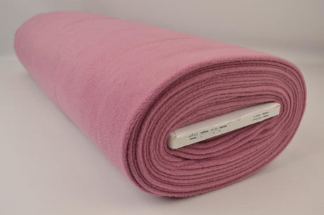 Mørk vintage pink polar fleece – anti-pilling, varm & let, metervare til erhverv (billede 2 af 7)