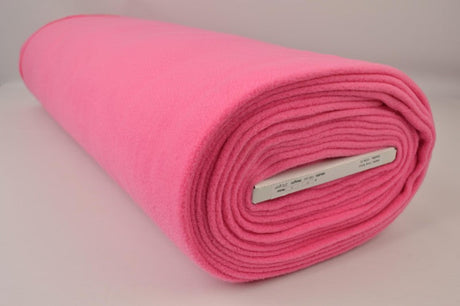 Fuchsia pink polar fleece – anti-pilling, varm & let, metervare til erhverv (billede 2 af 7)
