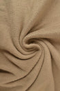 Taupe polar fleece – anti-pilling, varm & let, metervare til erhverv (billede 1 af 7)