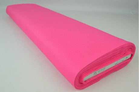 Fuchsia bomuldstwill med stræk – diagonal twill & formfast komfort, metervare til erhverv (billede 2 af 7)