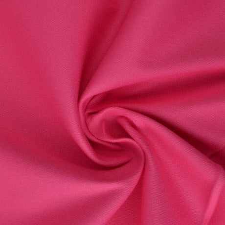Fuchsia bomuldstwill med stræk – diagonal twill & formfast komfort, metervare til erhverv (billede 1 af 7)