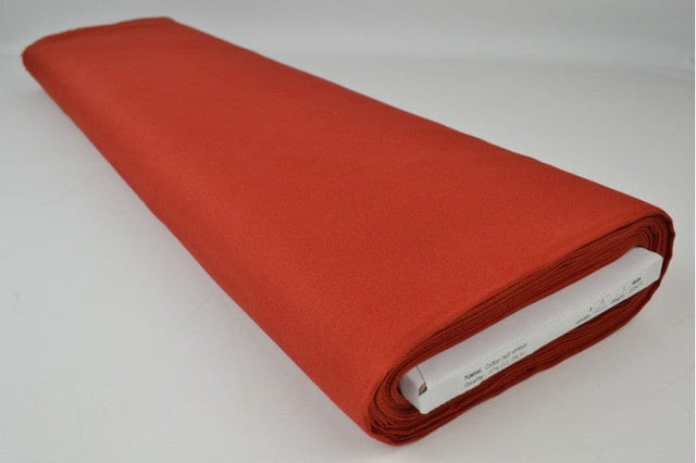 Kobber bomuldstwill med stræk – diagonal twill & formfast komfort, metervare til erhverv (billede 2 af 7)