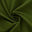 Mosgrøn bomuldstwill med stræk – diagonal twill & formfast komfort, metervare til erhverv (billede 1 af 7)