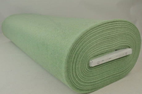 Grøn tung uldstof til frakker & jakker – 600 g/m² & tencel-blødhed, metervare til erhverv (billede 2 af 6)