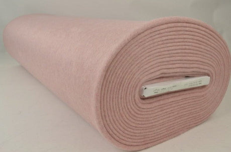 Lyserød tung uldstof til frakker & jakker – 600 g/m² & tencel-blødhed, metervare til erhverv (billede 2 af 6)