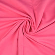 Neon pink french terry – blød bomuldsstrik med stræk, metervare til erhverv (billede 1 af 5)