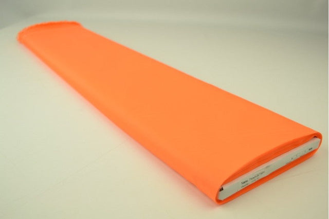 Orange let vandtæt polyester – slidstærk & hurtigtørrende, metervare til erhverv (billede 2 af 6)