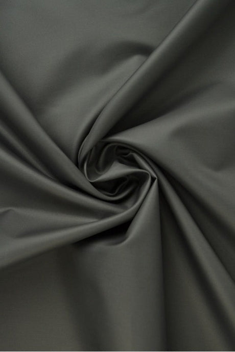 Mørkegrå let vandtæt polyester – slidstærk & hurtigtørrende, metervare til erhverv (billede 1 af 6)