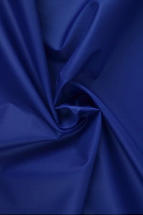 Mørkeblå let vandtæt polyester – slidstærk & hurtigtørrende, metervare til erhverv (billede 1 af 6)