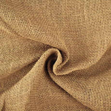 Medium naturlig hessian – alsidigt jutestof til dekoration, metervare til erhverv (billede 1 af 4)