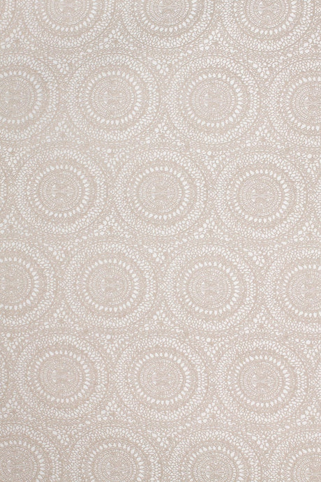 Varm gråbeige blondejacquard lilly jacquard møbelstof – blondemønster, metervare til erhverv (billede 2 af 3)