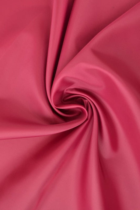 Vinrød polyester foer – glat, let & let glans, metervare til erhverv (billede 1 af 5)