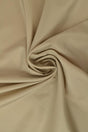 Taupe polyester foer – glat, let & let glans, metervare til erhverv (billede 1 af 5)