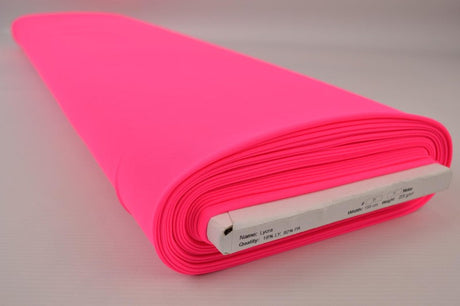 Neon pink lycra – 4-vejs stræk & hurtigtørrende, metervare til erhverv (billede 2 af 7)