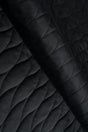 Mat natsort magic velvet 3D – quiltet velour med bølgemønster, metervare til erhverv (billede 1 af 8)