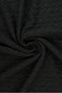 Sort jacquard-kabelstrik, metervare til erhverv (billede 1 af 2)