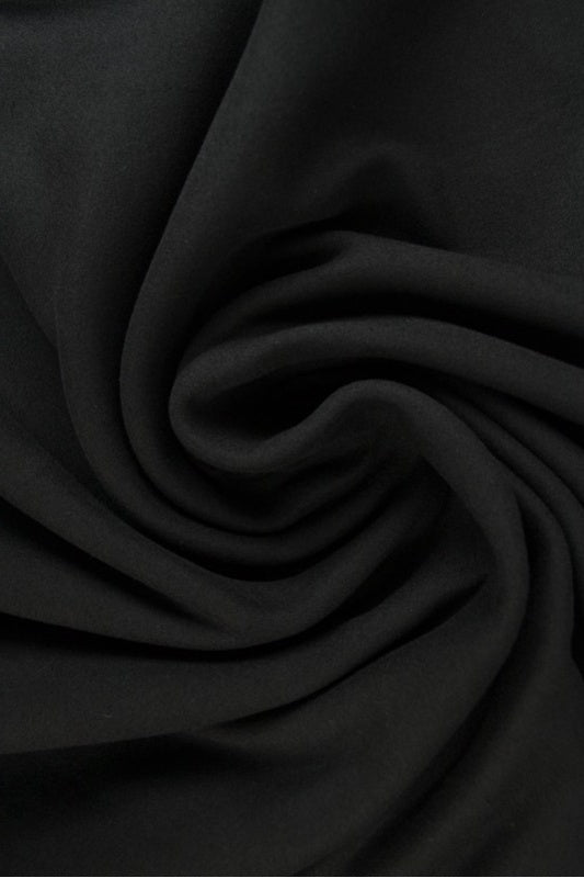Sort supersoft jersey, metervare til erhverv (billede 1 af 2)