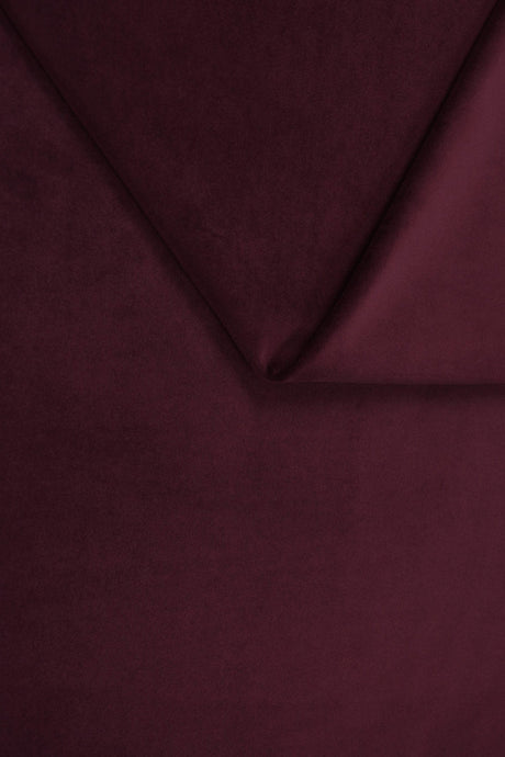 Dyb bordeaux Venus velvet møbelvelour – slidstærk & petproof, metervare til erhverv (billede 2 af 7)