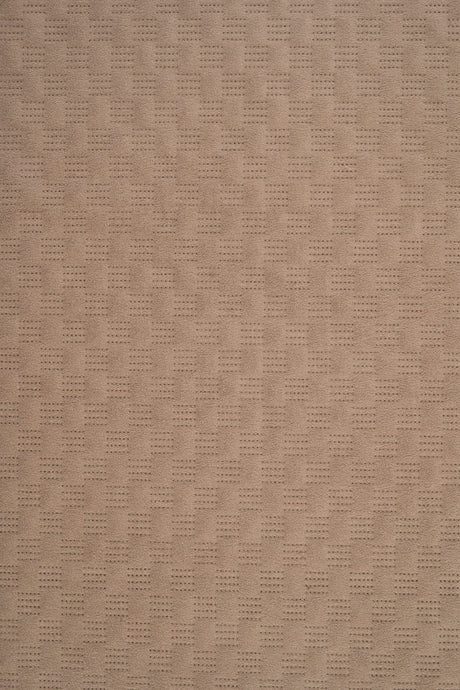 Lun klitbeige Uttario velvet 3D – quiltet velour med fint bølgemønster, metervare til erhverv (billede 1 af 2)
