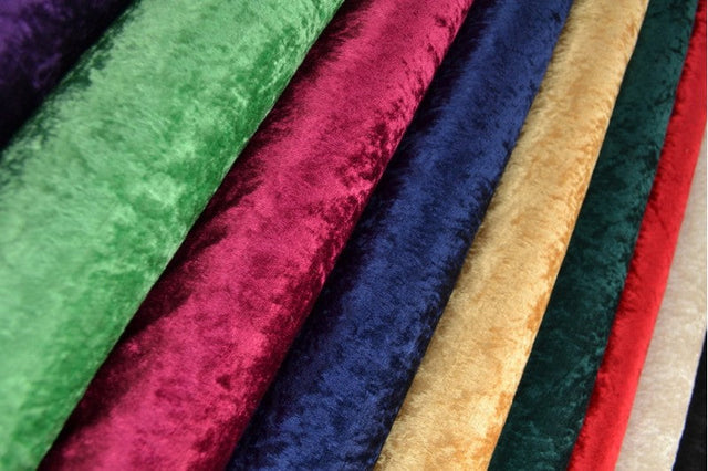 Rød nervøs velour – strikket, strækbar & glansfuldt fald, metervare til erhverv (billede 5 af 7)